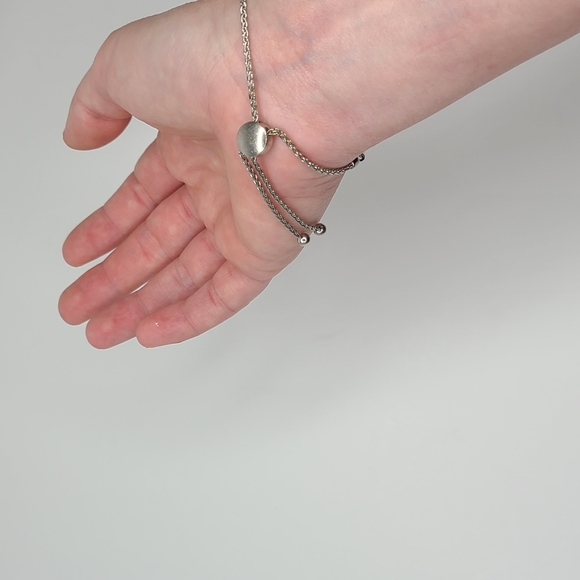 Bolo Bracelet 1/15 ct tw Diamonds Sterling Silver MSRP $399.99 - Picture 6 of 12